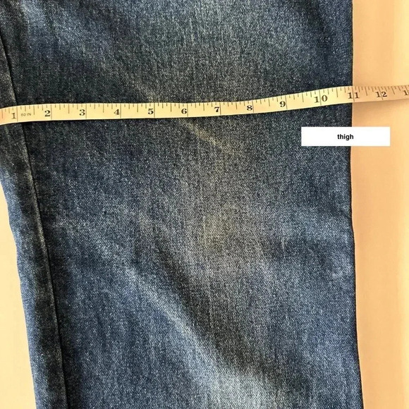 Vintage 80s Jordache Jeans Mens 34 x 27 Horse Head Straight Leg Faded Denim - Picture 15 of 16